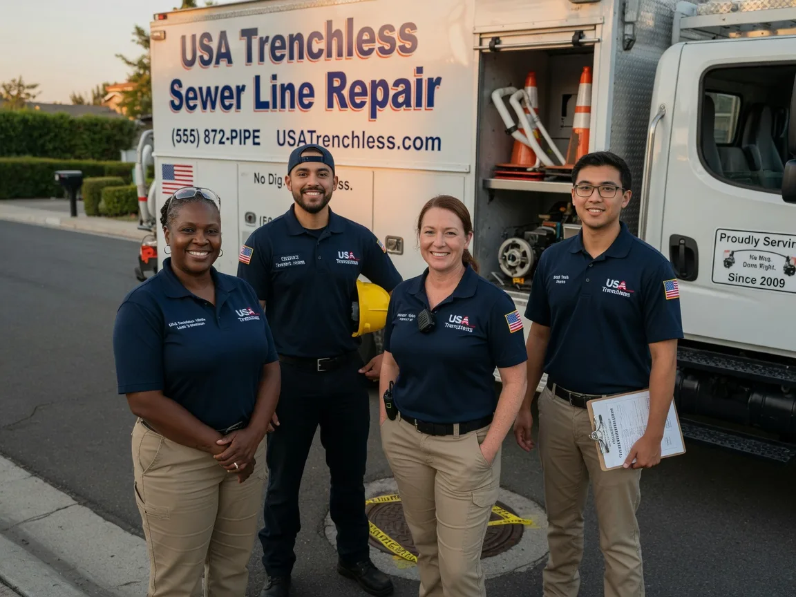 Sewer Line Repair company in Old Glory, TX